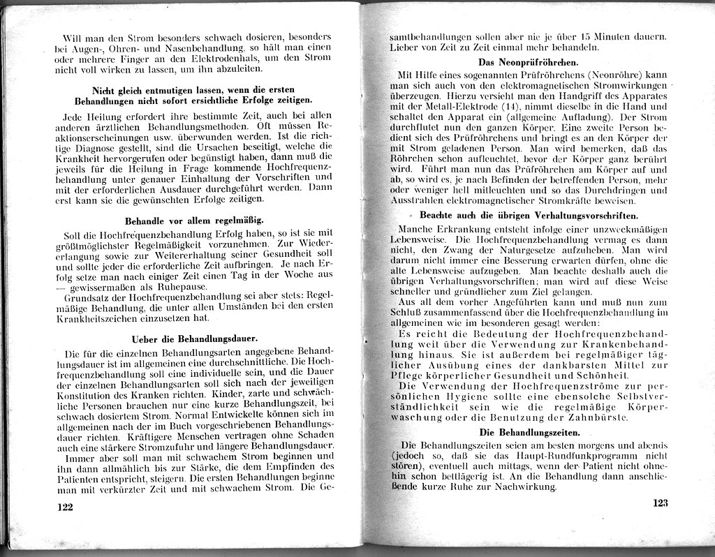 'Hochfrequenz fr Kranke und Gesunde - ein rztl. Ratgeber (1928)'