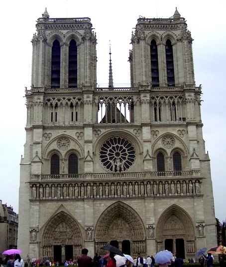 Rosette (Rundfenster) Notre Dame, Paris
